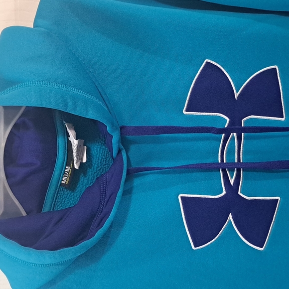 Under Armour drawstring fleece lined hoodie - Med - Picture 3 of 5